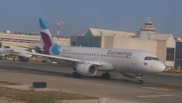 Avión de la compañía aérea de Eurowings