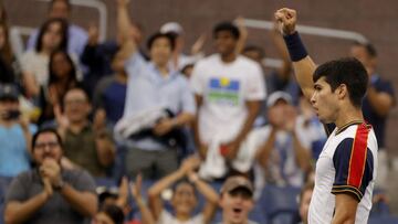 Alcaraz hace historia en el US Open con su pase a cuartos