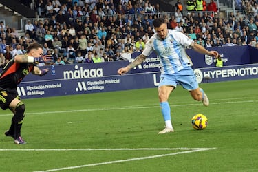 El Zaragoza se alivia y traslada los nervios al Málaga