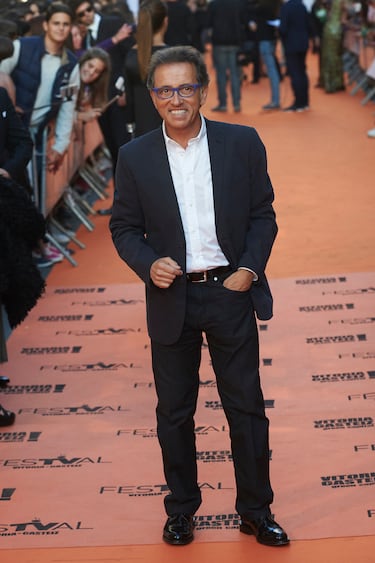 Jordi Hurtado asiste a la ceremonia de clausura del 7.º Festival de Televisión FesTVal 2015 en el Teatro Principal el 5 de septiembre de 2015 en Vitoria-Gasteiz, España.