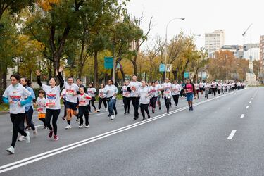 Las mejores imágenes de la carrera solidaria Madrid corre por Valencia