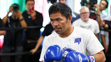 Con 47 años de edad, la leyenda filipina sostendrá su combate 73.