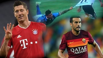 Del insaciable Lewandowski y la escuadra de 'Don Pedro' al agarrón más largo del mundo