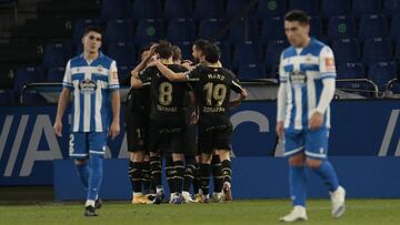 Partido Deportivo de La Coruña - Alavés Copa del Rey. gol Alavés