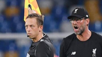 El enfado de Klopp con Callejón por simular el penalti del 1-0
