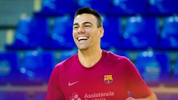 Sergio Lozano, capitán del Barça de fútbol sala.