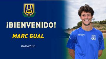 Marc Gual refuerza la delantera de la AD Alcorcón