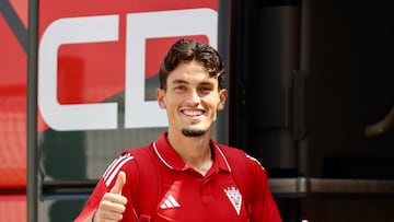Isma Barea, centrocampista del Mirandés.