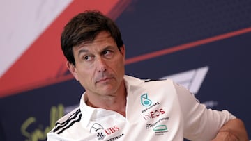 Toto Wolff (Mercedes). Spielberg, Austria. F1 2025.