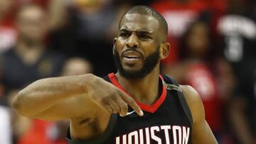 Chris Paul, jugador de baloncesto de los Houston Rockets de la NBA.