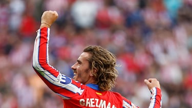 Griezmann celebra el gol marcado ante el Leganés.