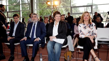 Chapado y Uribes, en un acto en el CSD
