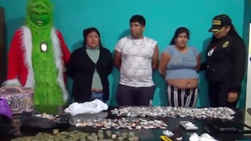 ¡Feliz Navidad! El Grinch sorprende a los narcotraficantes en Perú