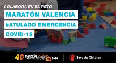 Valencia y sus corredores ayudan con Save the Children