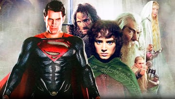 El Señor de los Anillos Man of Steel Superman Henry Cavill Zack Snyder