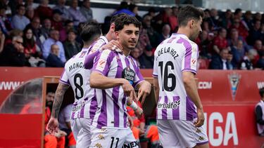 ‘Pinchadita’ a 20 metros del área, dos toques para internarse en el área y definición por bajo. De esta manera marcó Raúl Moro (un jugador que no ve puerta en muchas ocasiones), el único gol del Valladolid para doblegar al Mirandés y colocarle en ascenso directo.