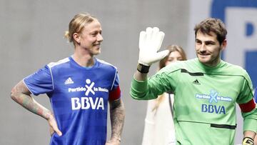 Guti apoya a Casillas
