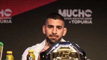 04/07/25 UFC RUEDA DE PRENSA ILLIA TOPURIA UFC