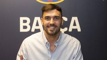 Pierre Oriola, jugador del Barcelona