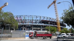 Nuevas imágenes del avance del Camp Nou tras lograr la autorización inicial para abrir