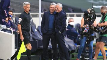 Ancelotti y Mourinho.