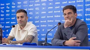 13/06/25
CD LEGANES
RUBEN PARDO - DIRECTOR DEPORTIVO EN LA PRESENTACION DE RUBEN PEÑA JIMENEZ COMO NUEVO JUGADOR RUEDA DE PRENSA