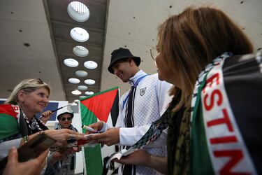“A los palestinos trátennos como humanos, eso es todo”