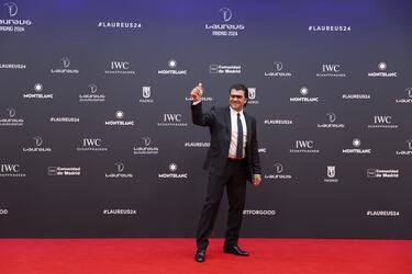 El ex-esquiador italiano Alberto Tomba.