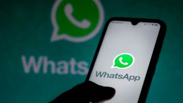 Imagen de stock de WhatsApp.