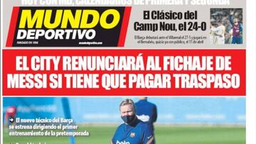 Guardiola recomienda a Messi quedarse