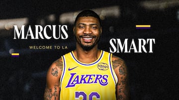 Marcus Smart explica por qué firmó con Lakers: poder jugar con Luka y LeBron