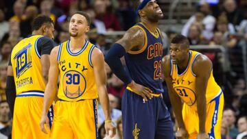 LeBron y sus Cavs, contra "los mejores tiradores de siempre"
