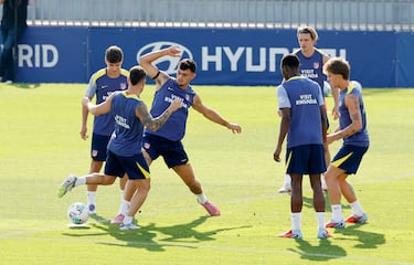 Marc Pubill durante el entrenamiento. 
 