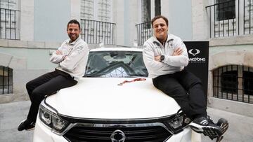 Diego Vallejo y Óscar Fuertes (SsangYong).