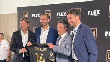 Las primeras palabras de Chiellini como jugador de LAFC en la MLS