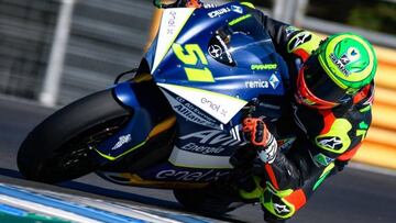 Granado logra el mejor tiempo en los test de Jerez.