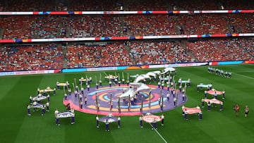 La inauguración de la Eurocopa femenina 2025