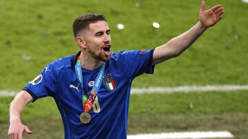 Jorginho con Italia