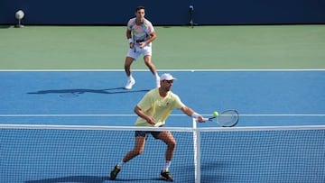 Marcel Granollers y Horacio Zeballos en el US Open.