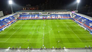 Eibar-Real Sociedad a puerta cerrada el 10 de marzo
