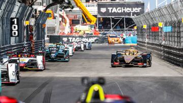 Carrera de Fórmula E en Mónaco.