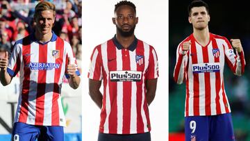 Fernando Torres, Dembélé y Morata.