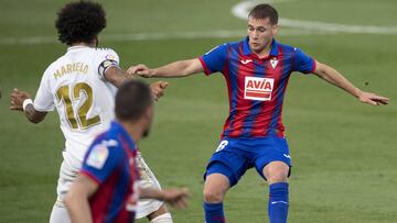 1x1 del Eibar: Paulo Oliveira fue el más entonado atrás y Edu Expósito quien creó más peligro