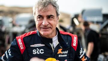 Carlos Sainz en Arabia Saudí.