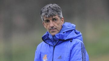 Imanol, nuevo entrenador de la Real Sociedad.