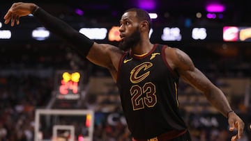 Increíble LeBron James: engordó 3 kilos... ¡durante un partido!