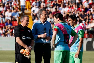 Buyo, Valdano, Raúl e Iraola.