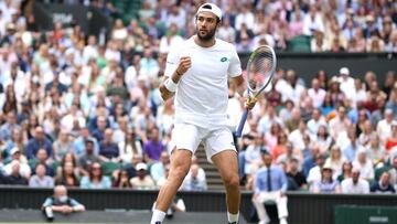 Berrettini, primer italiano que llega a la final de Wimbledon