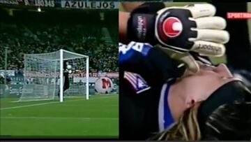 Las 3 paradas del Mono que nunca harán Courtois ni Oblak: con el pecho, con el hombro y con la cara