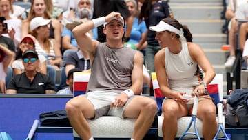 Jessica Pegula y Jack Draper.